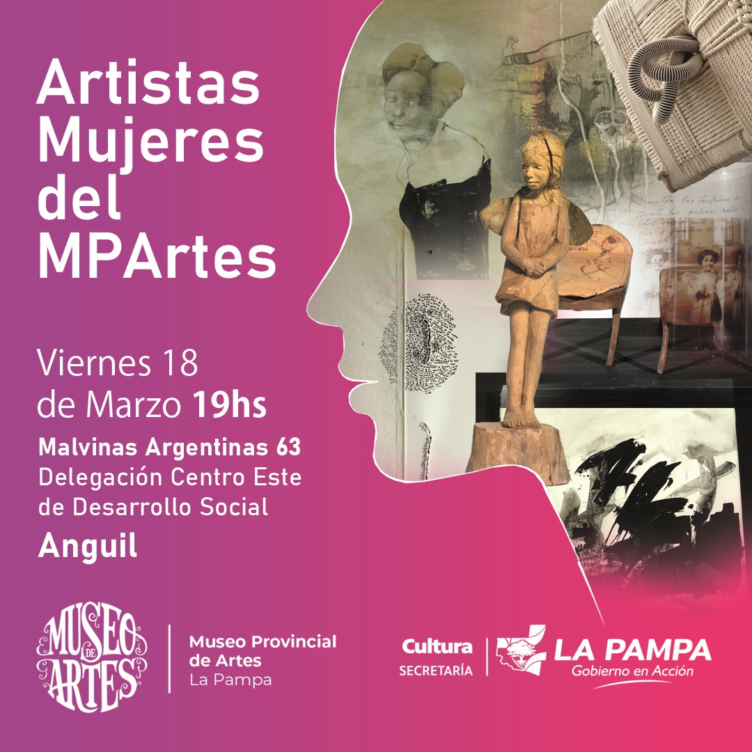 Flyer Mujeres Artistas MPArtes